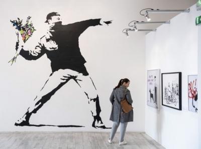 Banksy Who Is The Famous Graffiti Artist Cbbc Newsround