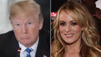 Stormy and Trump