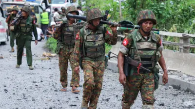 မြန်မာစစ်တပ် လက်နက်ထုတ်လုပ်နိုင်မှု
