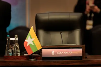 မြန်မာကိုယ်စားပြုသူထိုင်ခုံနေရာမှာ‌ လစ်လပ်နေ 