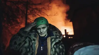 戰火下的烏克蘭民眾