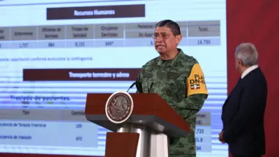 El general Luis Cresencio Sandoval