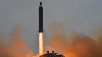 북한이 2016년 8월 3일 중거리 탄도미사일(IRBM)로 추정되는 발사체를 동해상으로 발사했다