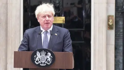 "Boris Johnson resign as UK Prime Minister"