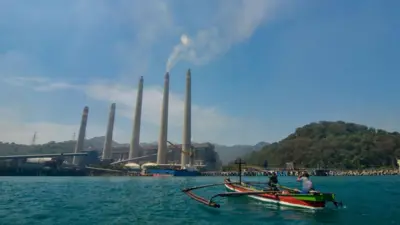 PLTU Suralaya, Banten.