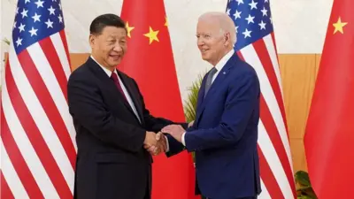 美國總統拜登向中國國家主席習近平表示，美國將繼續與中國進行激烈的競爭，但他重申，這種競爭不應轉向衝突。