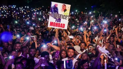 Nigerians turn up for Mohbad candlelight and concert to honour late singer