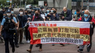 Hong Kong's last standing protesters testing Beijing』s security law