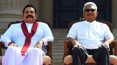 Mahinda and Gotabaya Rajapaksa