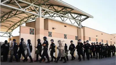 Policías de la patrulla fronteriza de EE.UU.
