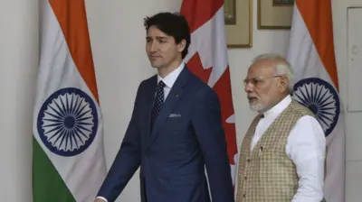 ਜਸਟਿਨ ਟਰੂਡੋ ਅਤੇ ਨਰਿੰਦਰ ਮੋਦੀ 