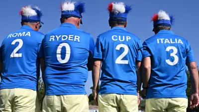 French Ryder Cup fans