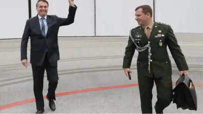 Bolsonaro e coronel Cid