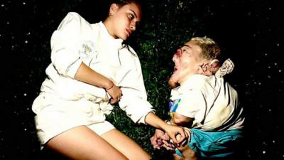 Matías Fernández Burzaco durante el ensayo de su futura película