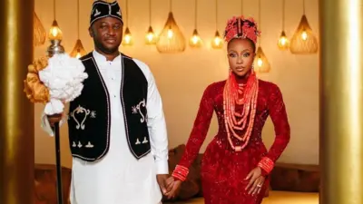 Ini Dima-Okojie wedding pictures: Blood Sisters star actress marry Abasi Eneobong