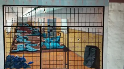 تصویر بازسازی شده بند 240 زندان اوین