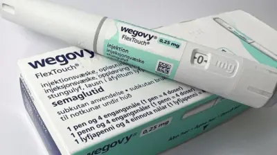Un paquete de Wegovy