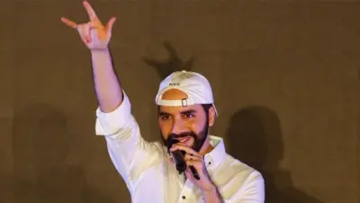 Presidente Nayib Buekele.