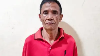 Salah satu pelaku dugaan pembunuhan berantai di Bekasi, Wowon Erawan.