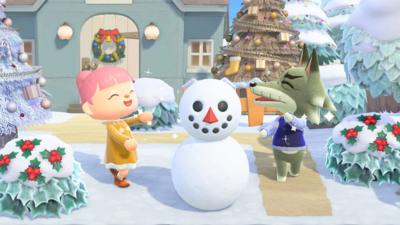 Christmas Winter Gaming Updates For Roblox Animal Crossing And More Cbbc Newsround - falling rocks roblox