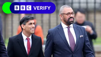 Rishi Sunak and James Cleverly