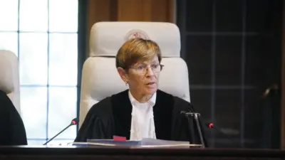 Председатель Международного суда ООН Джоан Донохью