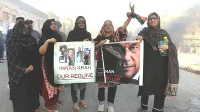 عمران خان گرفتاری، احتجاج