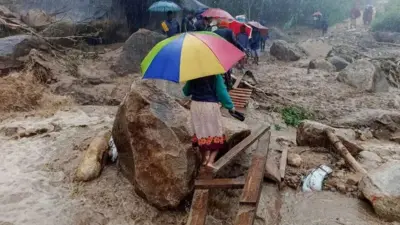 Les quartiers pauvres de Blantyre, la principale ville du Malawi, ont été les plus touchés par la tempête.
