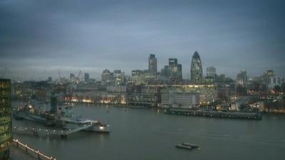 London city skyline