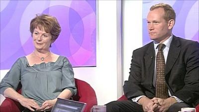 Hazel Blears and Jeremy Browne