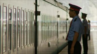 Train in Tibet