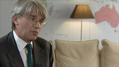 International Development Secretary Andrew Mitchell