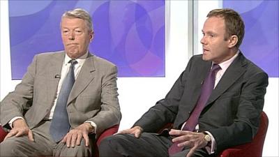 Alan Johnson and Nick Herbert