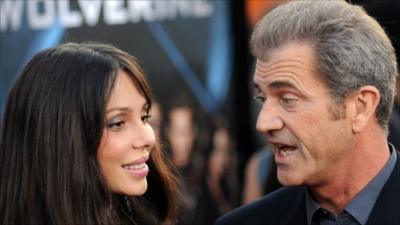 Oksana Grigorieva and Mel Gibson