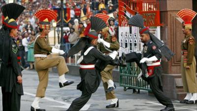 Wagah border ceremony