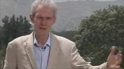 The BBC's David Loyn in Kabul