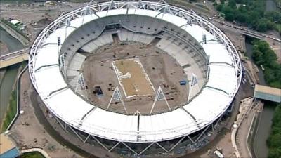 Olympic stadium, London