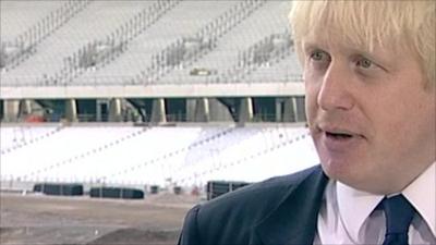 Mayor Boris Johnson