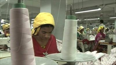 Bangladeshi garment worker