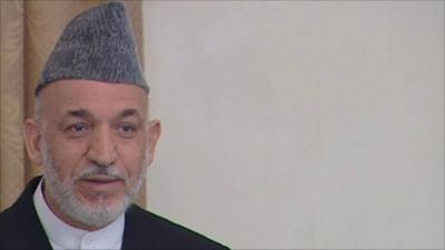 President Hamid Karzai