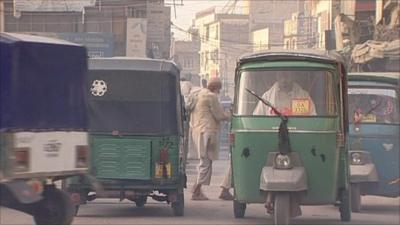 Peshawar street scene