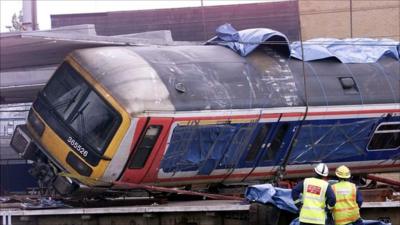 Potters Bar train crash