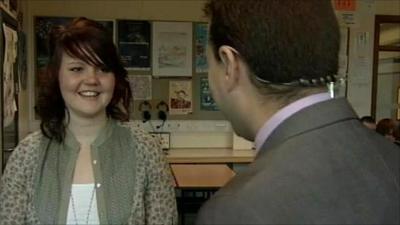 Pupil in Cowdenbeath in Fife