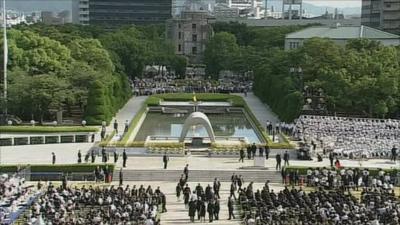 Hiroshima 65th anniversary ceremony