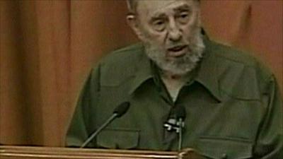 Cuba's former president, Fidel Castro