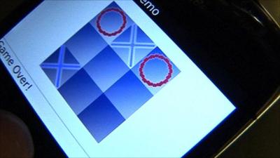 Fake phone application which could be used to get personal data