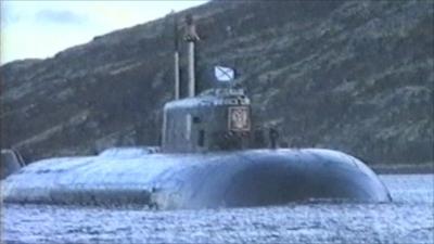 russian submarine Kursk