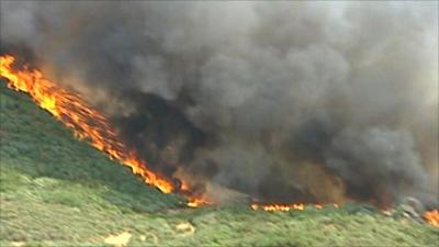 Fires in Portugal