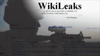 WikiLeaks website