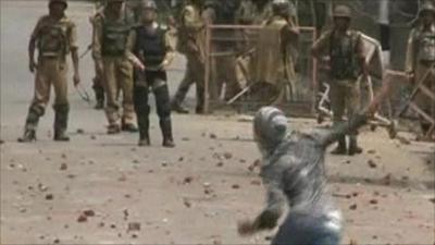 Protests in Indian-administered Kashmir